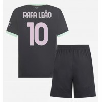 AC Milan Rafael Leao #10 Tredje sæt Børn 2024-25 Kortærmet (+ Korte bukser)